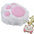 Japan Disney Store Keychain - Marie : Fluffy Squishy Paw Key Chain Fes - 5