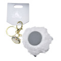 Japan Disney Store Keychain - Cinderella : Cat Lucifer Fluffy Squishy Paw Key Chain Fes - 2