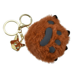 Japan Disney Store Keychain - Zootopia : Nick Fluffy Squishy Paw Key Chain Fes