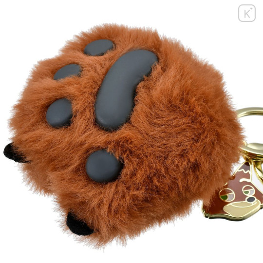 Japan Disney Store Keychain - Zootopia : Nick Fluffy Squishy Paw Key Chain Fes - 5
