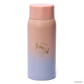 Japan Mofusand Lightweight Stainless Steel Screw Bottle 350ml - Cat Pink Blue - 1