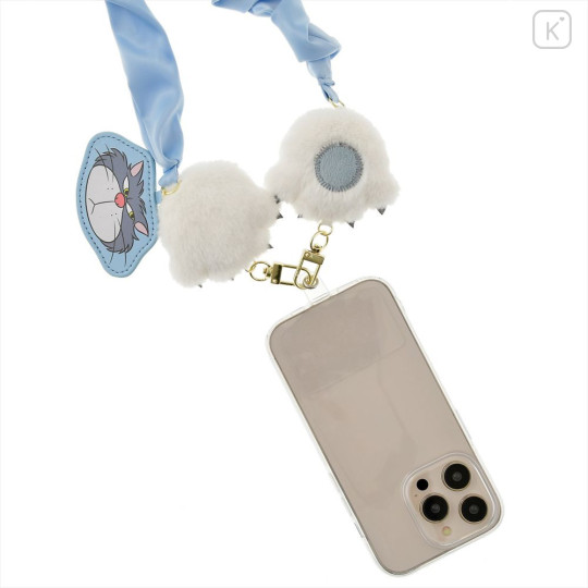 Japan Disney Store Smartphone Shoulder Strap - Cinderella : Cat Lucifer Paw - 4