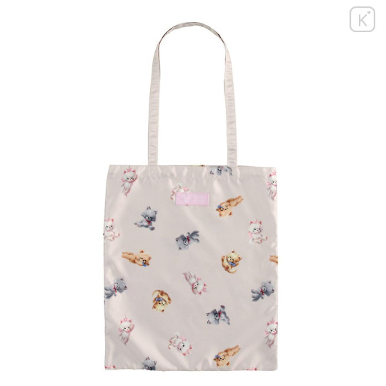 Japan Disney Store Satin Tote Bag - Marie : Nuigurumi Art - 1