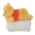 Japan Disney Store Fleece Lap Blanket with Mascot Plush Toy - Pooh : Nuigurumi Art - 2