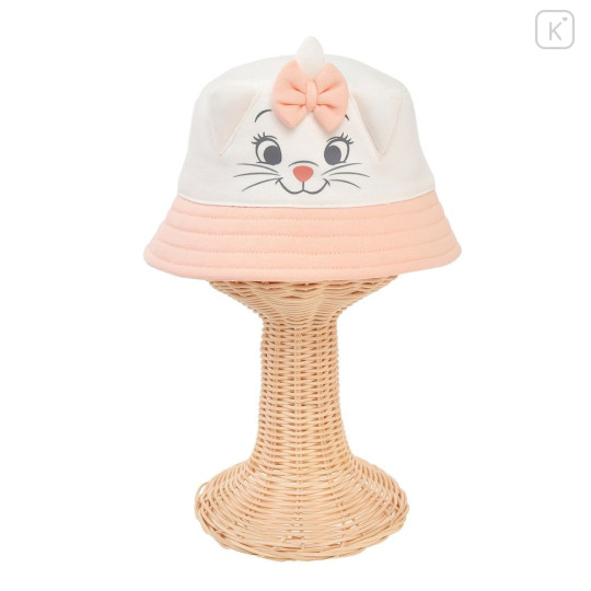 Japan Disney Store Kids Hat - Marie : Face Pink White - 1