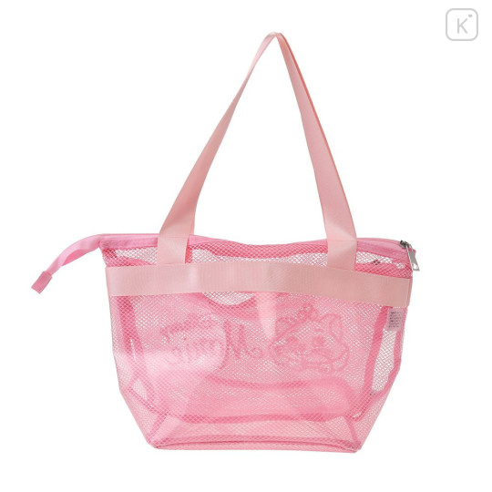Japan Disney Store Mesh Tote Bag - Marie : Spa Pink - 3