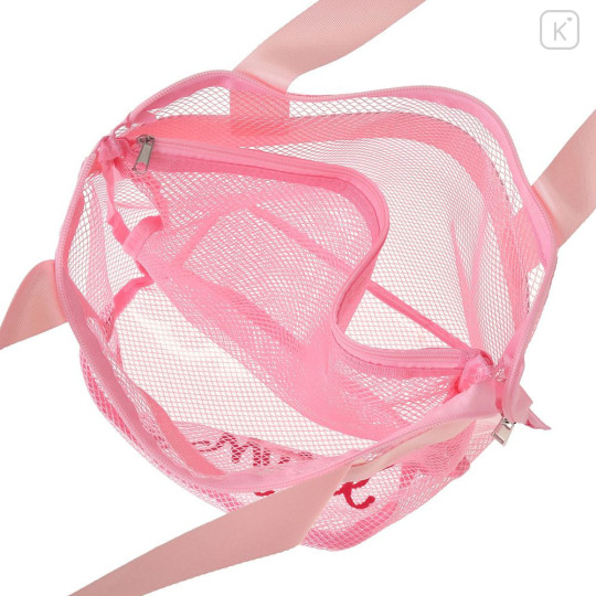 Japan Disney Store Mesh Tote Bag - Marie : Spa Pink - 5