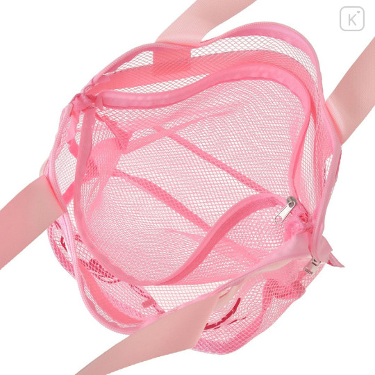 Japan Disney Store Mesh Tote Bag - Marie : Spa Pink - 6