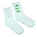 Japan Disney Store Crew Socks - Toy Story Little Green Men Aliens : Face - 1