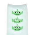 Japan Disney Store Crew Socks - Toy Story Little Green Men Aliens : Face - 3