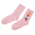 Japan Disney Store Crew Socks - Marie : Friends Pink - 2
