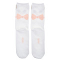 Japan Disney Store Crew Socks - Marie : Puffy Face White - 2