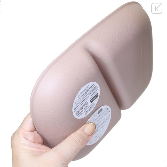 Japan Peanuts Divided Plate - Snoopy : Brother Olaf Pink - 3