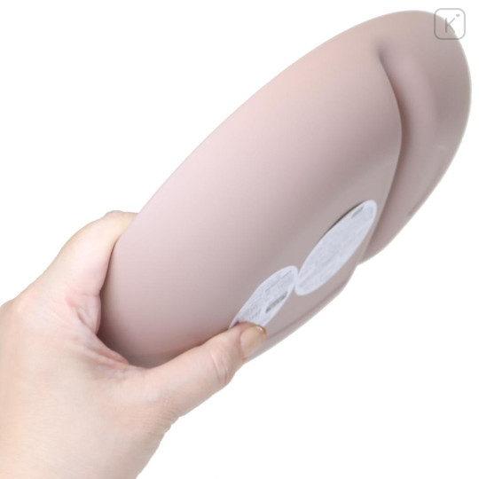 Japan Peanuts Oval Divided Plate - Snoopy : Brother Olaf Pink - 3