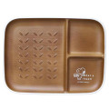 Japan Peanuts Toast Divided Plate - Snoopy : Feast Brown - 1