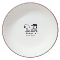 Japan Peanuts Melamine Plate 18cm - Snoopy : Brother Olaf Pink - 1