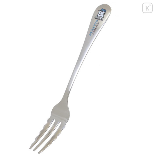 Japan Peanuts Stainless Steel Fork - Snoopy : Brother Olaf - 1