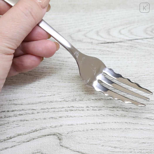 Japan Peanuts Stainless Steel Fork - Snoopy : Brother Olaf - 3