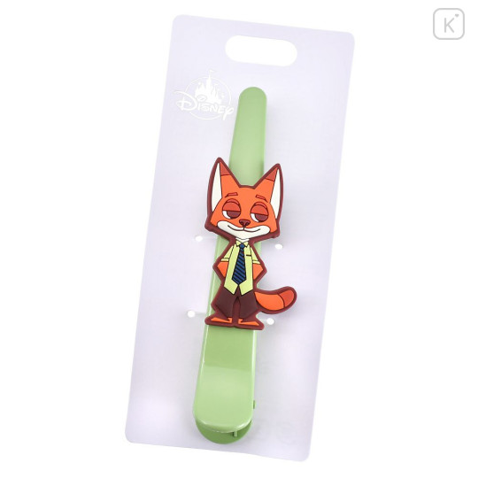 Japan Disney Store Long Hair Clip - Zootopia : Nick Green Zakka - 2