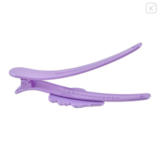 Japan Disney Store Long Hair Clip - Alice in Wonderland : Young Oyster Purple Zakka - 6