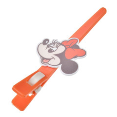 Japan Disney Store Long Hair Clip - Minnie : Orange Zakka