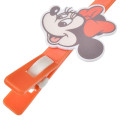 Japan Disney Store Long Hair Clip - Minnie : Orange Zakka - 4