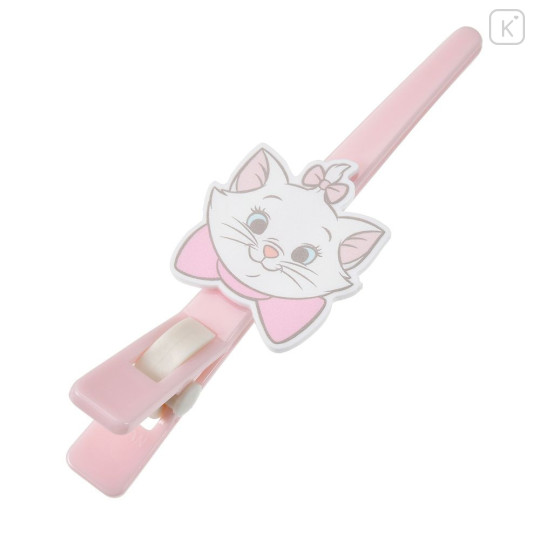 Japan Disney Store Long Hair Clip - Marie : Light Pink Zakka - 1