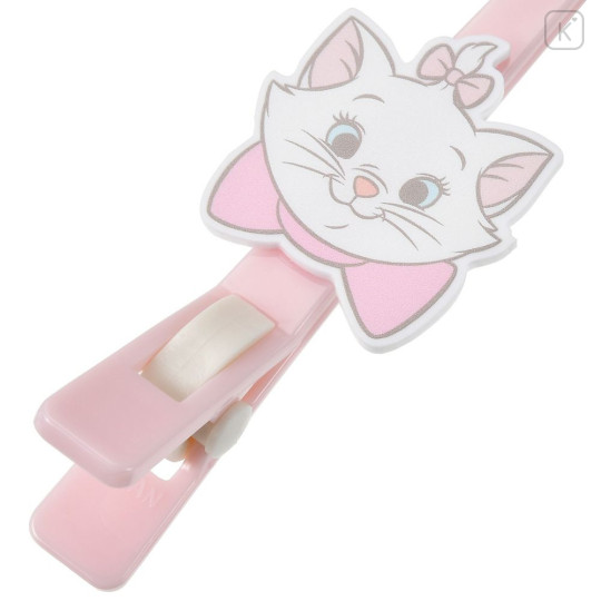 Japan Disney Store Long Hair Clip - Marie : Light Pink Zakka - 4