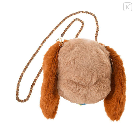 Japan Disney Store Plush Pochette Crossbody Shoulder Bag - Lady and the Tramp : Face - 2