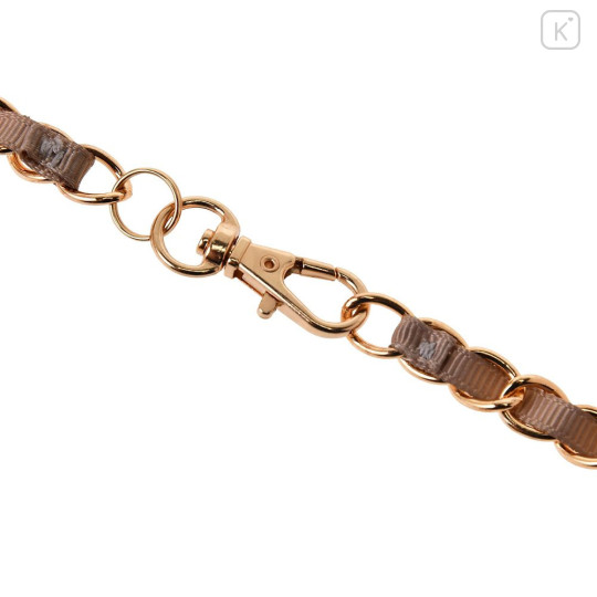 Japan Disney Store Plush Pochette Crossbody Shoulder Bag - Lady and the Tramp : Face - 6