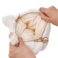 Japan Disney Store Plush Pochette Crossbody Shoulder Bag - Marie : Face - 6