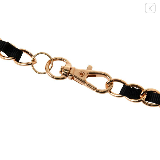 Japan Disney Store Plush Pochette Crossbody Shoulder Bag - Pinocchio : Cat Figaro Face - 6