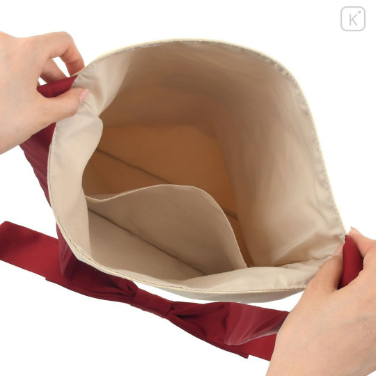 Japan Disney Store Tote Bag - Lady and the Tramp : 70th Anniversary Ribbon - 6