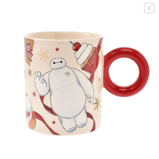 Japan Disney Store Mug Set - Baymax : Christmas Ivory Holiday Season Collection - 3