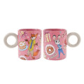 Japan Disney Store Mug Set - Zootopia : Christmas Pink Holiday Season Collection - 1