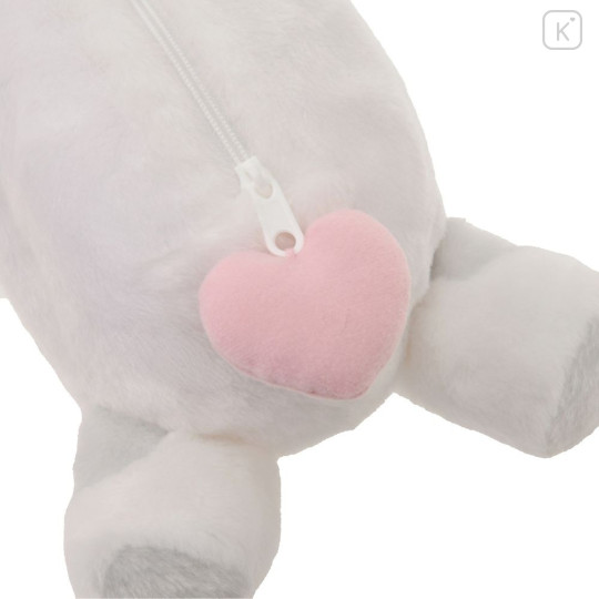 Japan Disney Store Fluffy Plush Pen Case - Baymax : Laying Down - 8