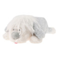 Japan Disney Store Fluffy Plush Pen Case - The Little Mermaid : Dog Max Laying Down - 1