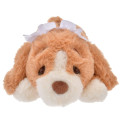 Japan Disney Store Fluffy Plush Pen Case - Peter Pan : Dog Nana Laying Down - 2