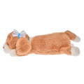 Japan Disney Store Fluffy Plush Pen Case - Peter Pan : Dog Nana Laying Down - 3