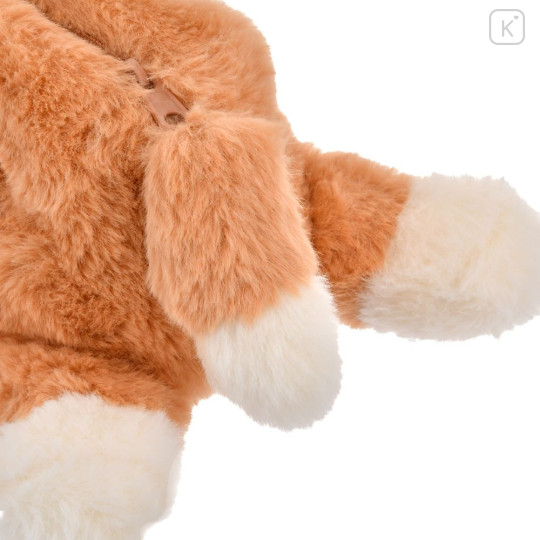 Japan Disney Store Fluffy Plush Pen Case - Peter Pan : Dog Nana Laying Down - 7