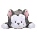 Japan Disney Store Fluffy Plush Pen Case - Pinocchio : Cat Figaro Laying Down - 2