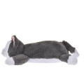 Japan Disney Store Fluffy Plush Pen Case - Pinocchio : Cat Figaro Laying Down - 3