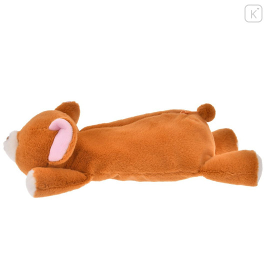 Japan Disney Store Fluffy Plush Pen Case - Peter Pan : Teddy Bear Laying Down - 3