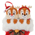 Japan Disney Store Cookie & Boot Mascot - Chip & Dale : Christmas 2025 Crunch Chocolate - 2