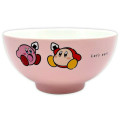 Japan Kirby Rice Bowl - Kirby & Waddle Dee : Eat and Eat Get Bigger Pink - 1