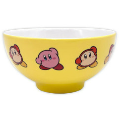Japan Kirby Rice Bowl - Kirby Play With Waddle Dee Yellow