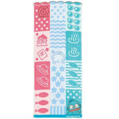 Japan Sanrio Jacquard Face Towel - Hangyodon : Friends