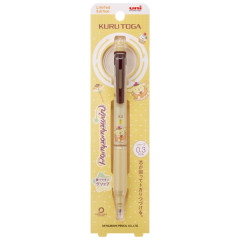 Japan Sanrio Kuru Toga KS Mechanical Pencil - Pompompurin : 0.3mm Yellow