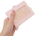 Japan Sanrio Pass Case Card Holder & Reel - Cogimyun : Face - 2