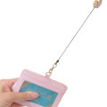 Japan Sanrio Pass Case Card Holder & Reel - Cogimyun : Face - 4